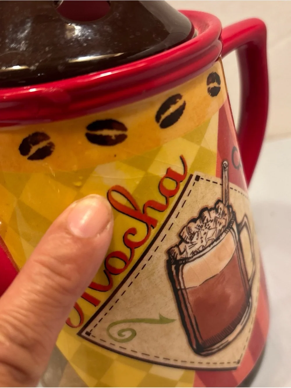 Yankee Candle mocha cafe